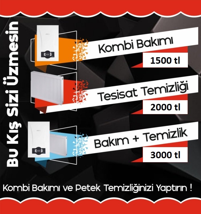 Kombi Bakım ve Petek Temizleme Kampanyası